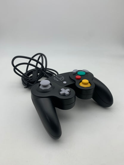 Original Nintendo GameCube Controller | Schwarz Smash Bros. Edition | NGC-Gamepad | Gereinigt | DOL-003