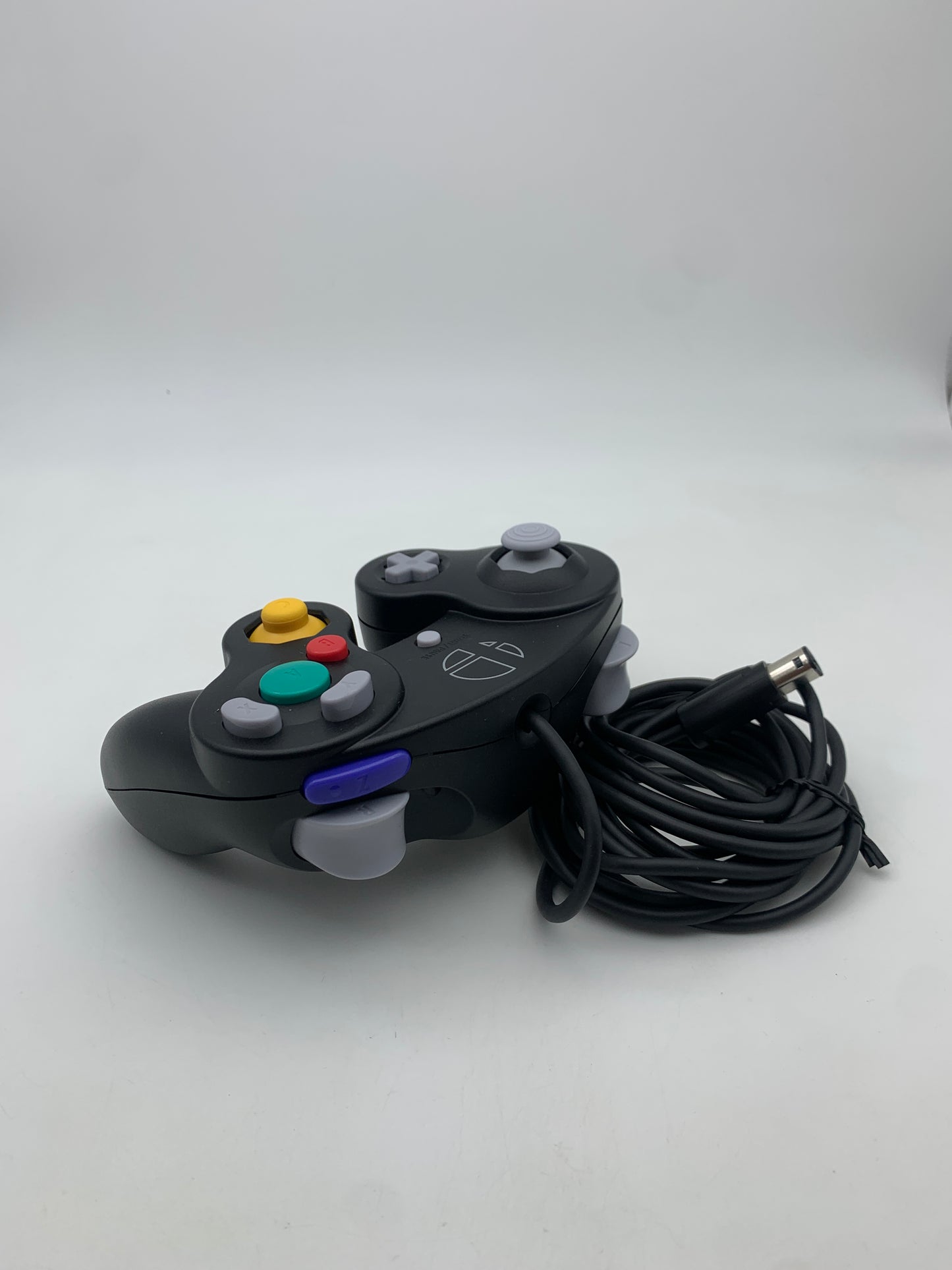 Original Nintendo GameCube Controller | Schwarz Smash Bros. Edition | NGC-Gamepad | Gereinigt | DOL-003